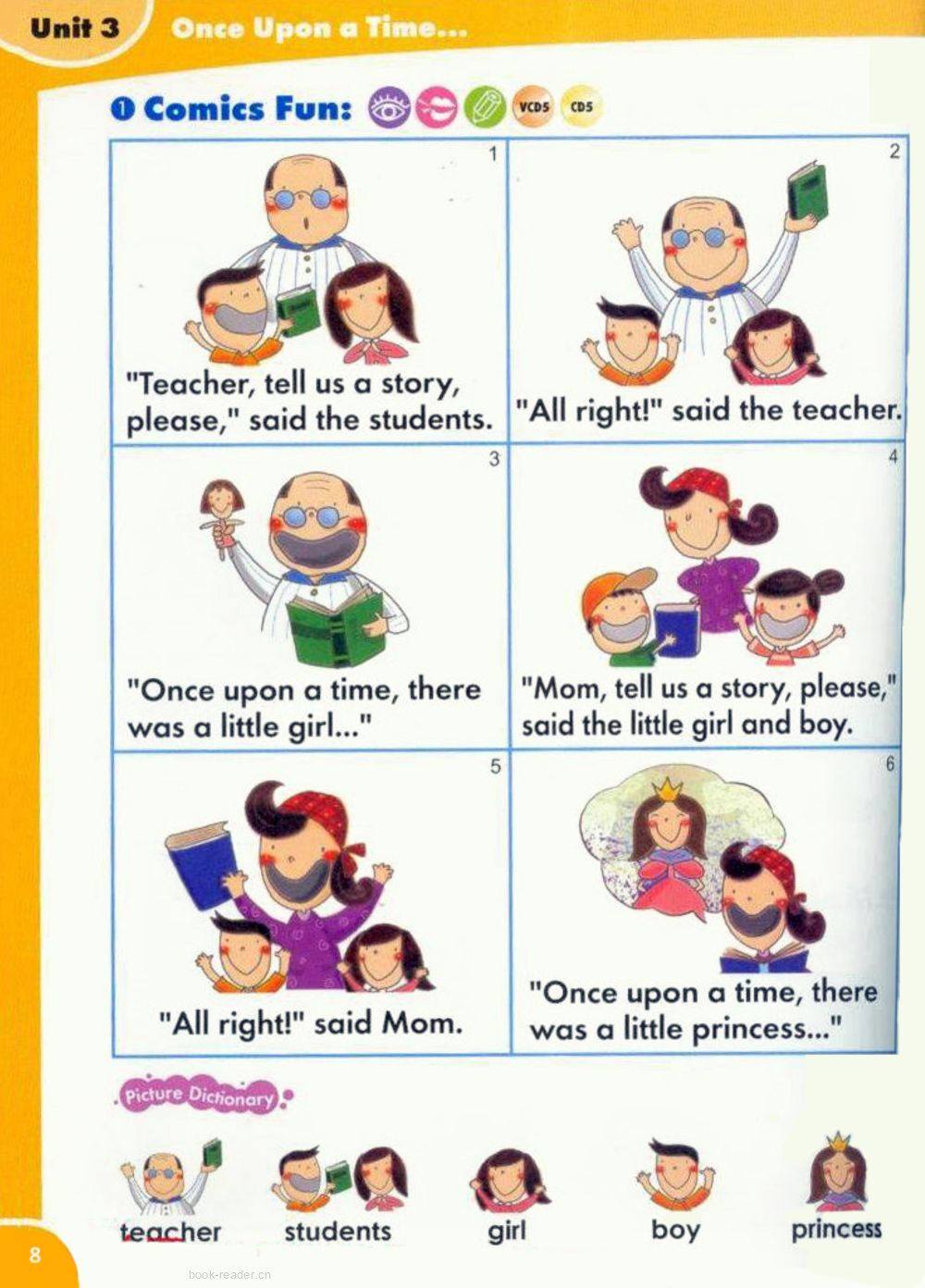 3 Once Upon a Time绘本故事第2页