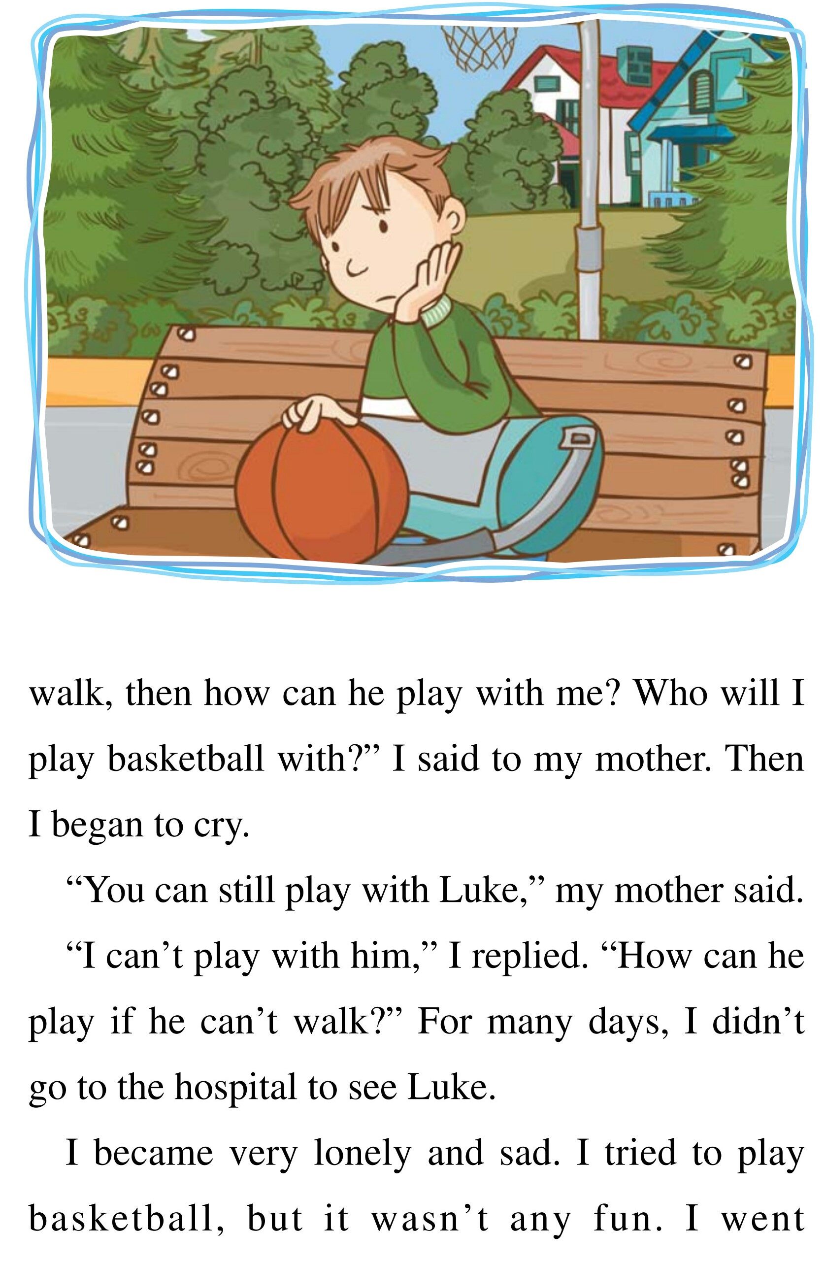 Playing with Luke绘本故事第5页