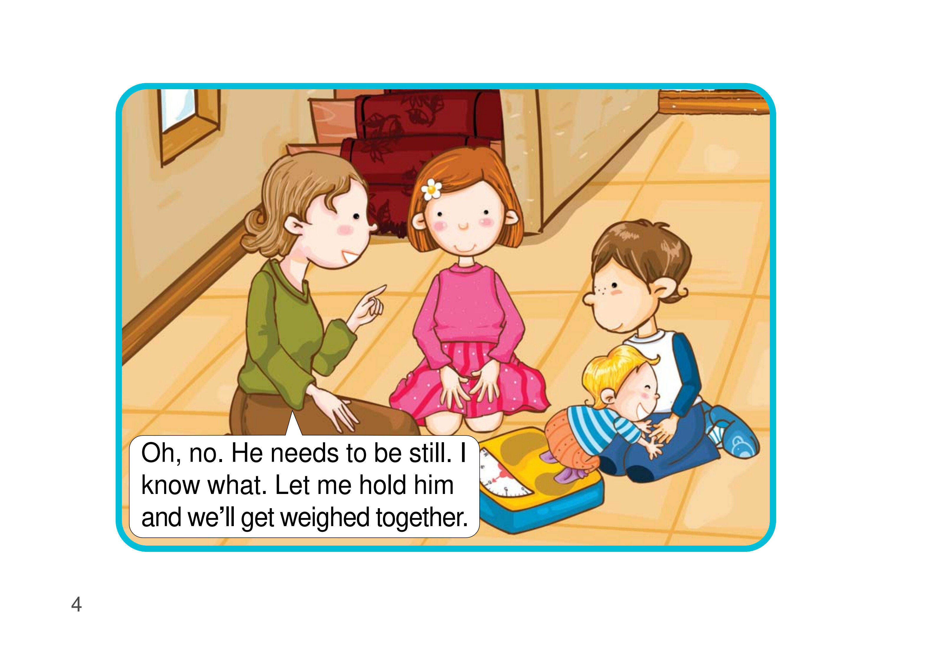 Hada Weighs 9.5 Kilograms绘本故事第5页