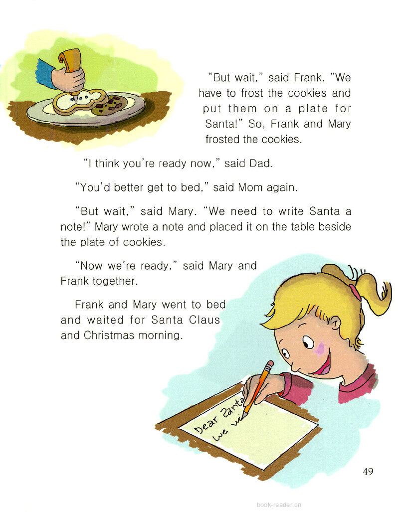 The Night Before绘本故事第3页