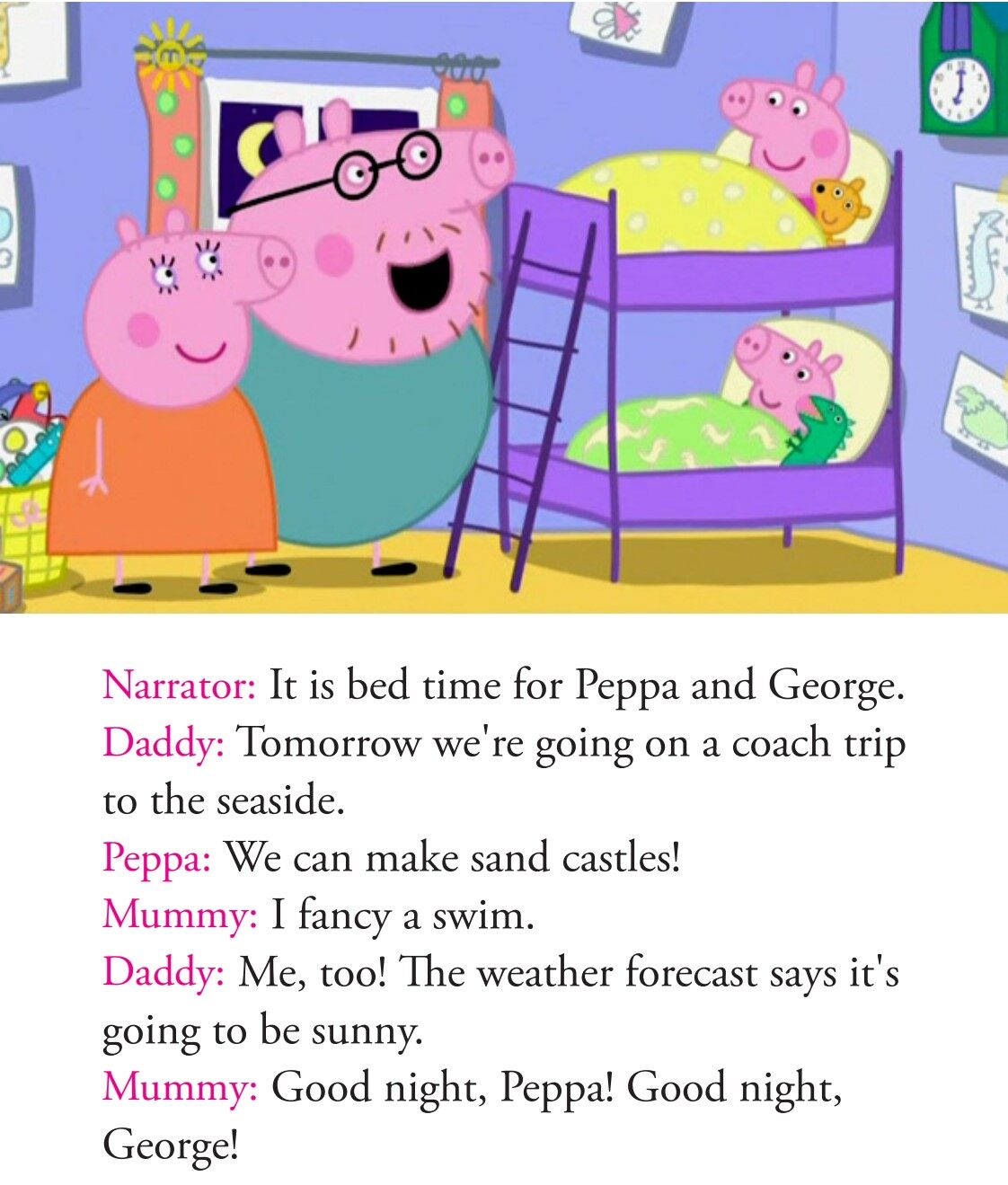 Sun,sea and snow绘本故事第3页