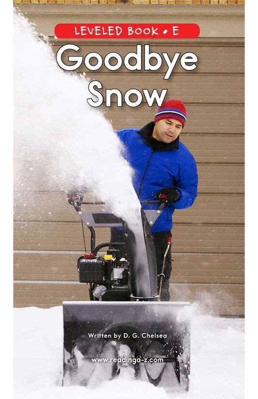 Goodbye Snow绘本故事第2页