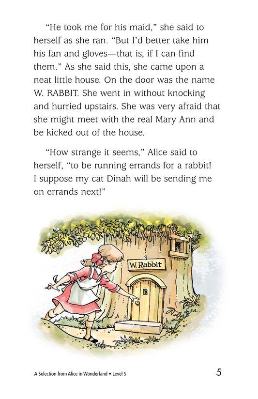 A Selection From Alice in Wonderland绘本故事第5页