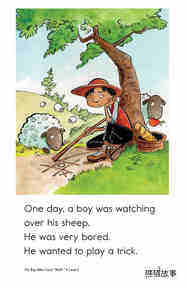 The Boy Who Cried Wolf!绘本故事第3页