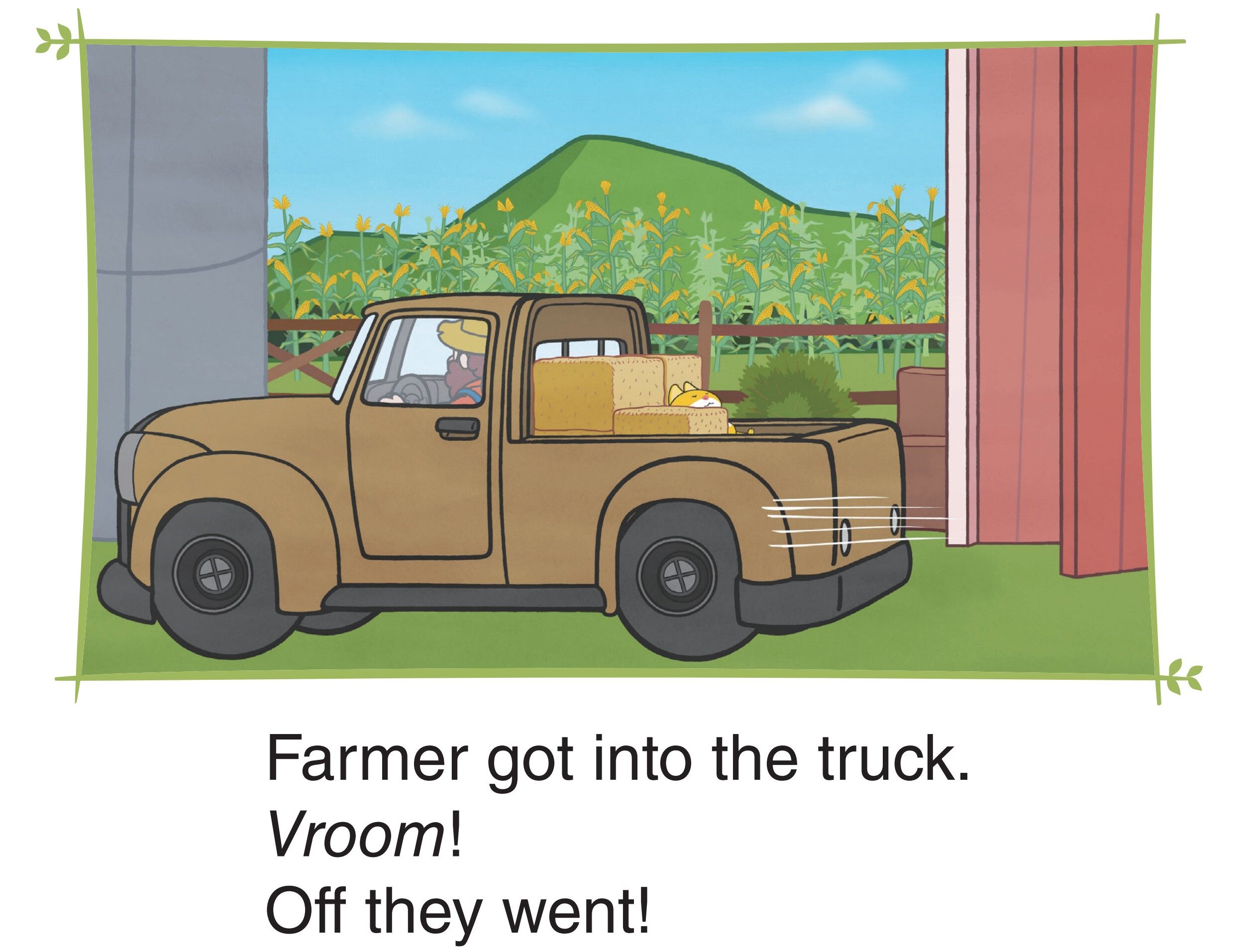 Cat Goes to Town绘本故事第3页