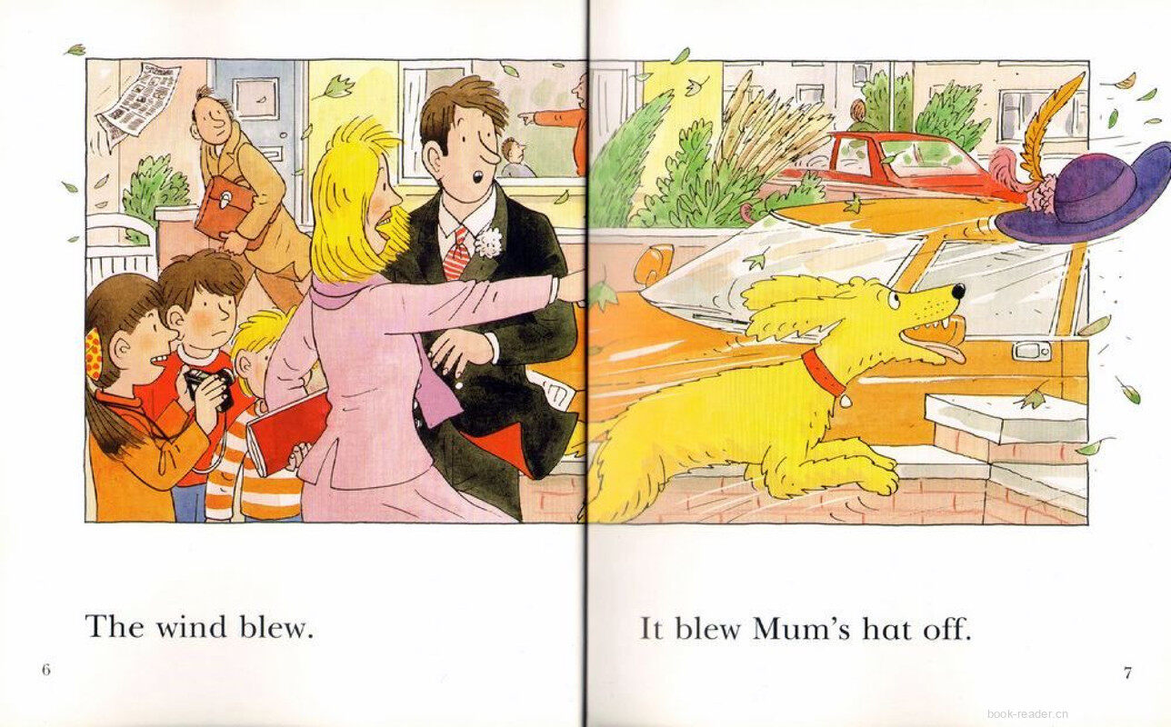 1C Mum's New Hat绘本故事第4页