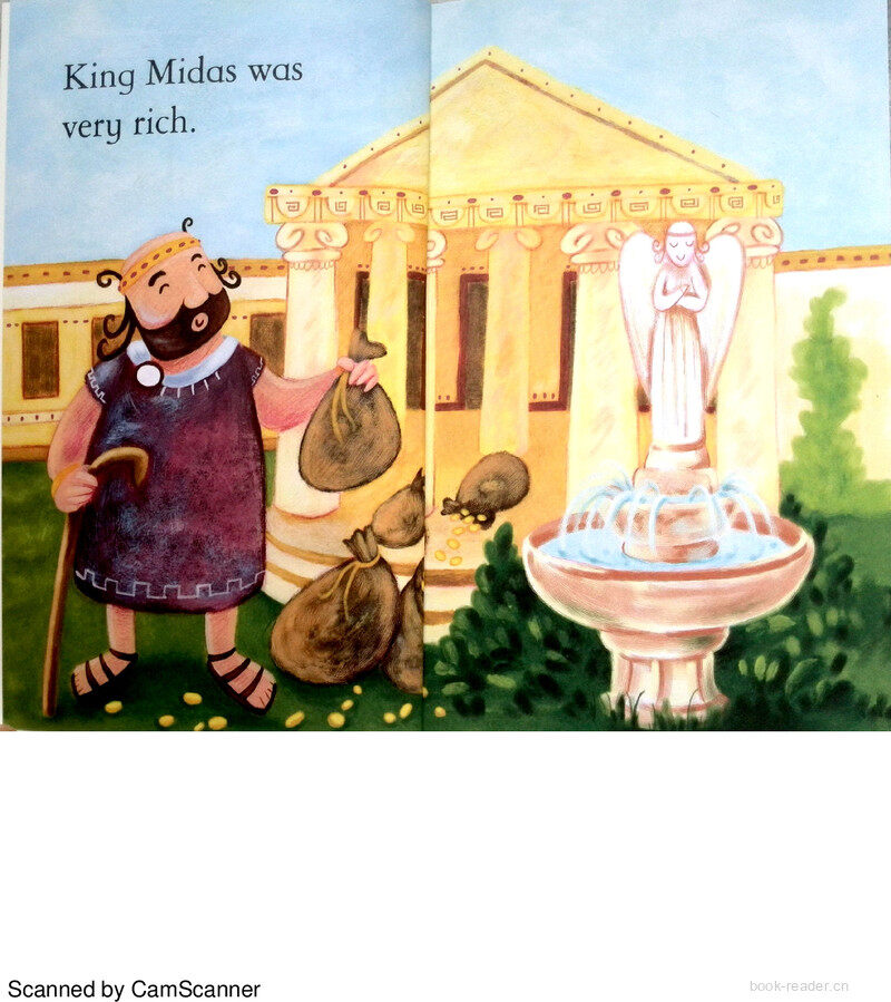 King Midas and the Gold绘本故事第3页