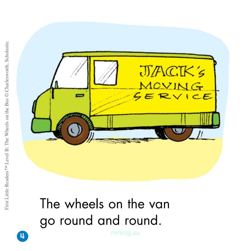 The Wheels on the Bus绘本故事第5页