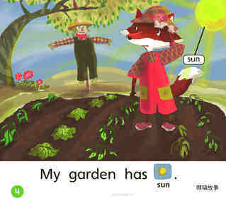 GK ELL U05W1 My Garden Grows绘本故事第5页