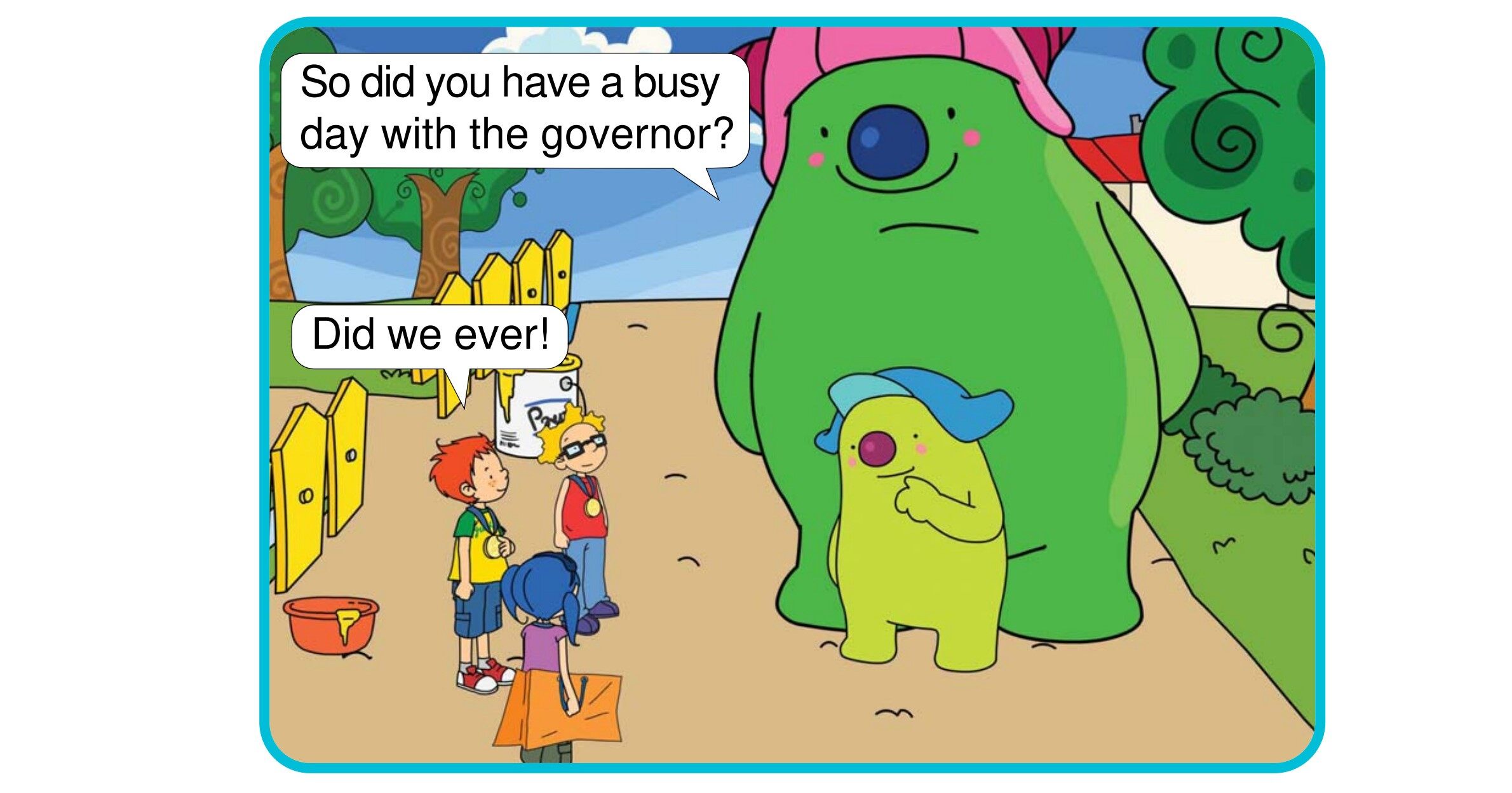 A Friendly Picture绘本故事第4页