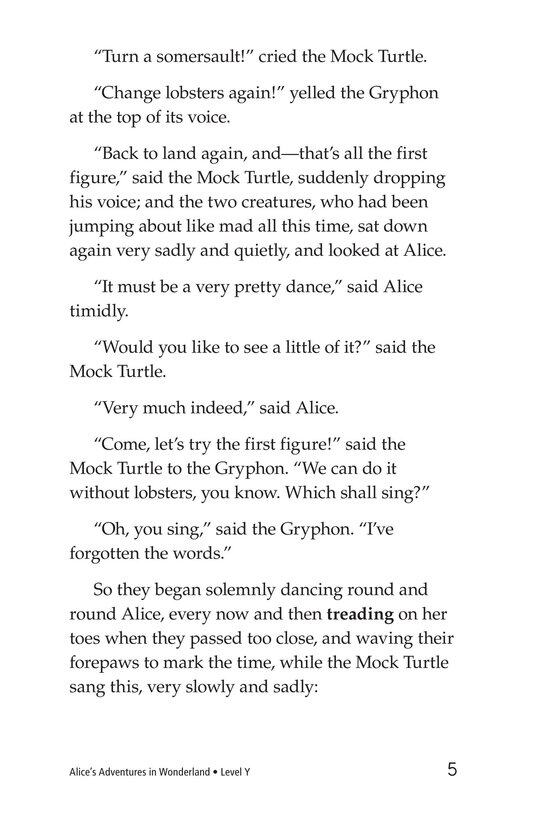 Alice's Adventures in Wonderland (Part 8)绘本故事第5页