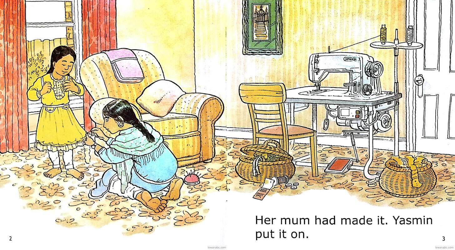 Yasmin's Dress绘本故事第4页