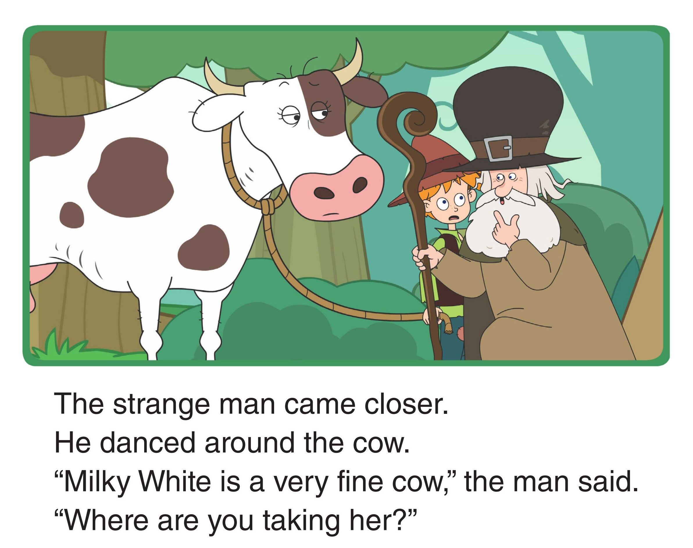 The Funny-Looking Man绘本故事第5页