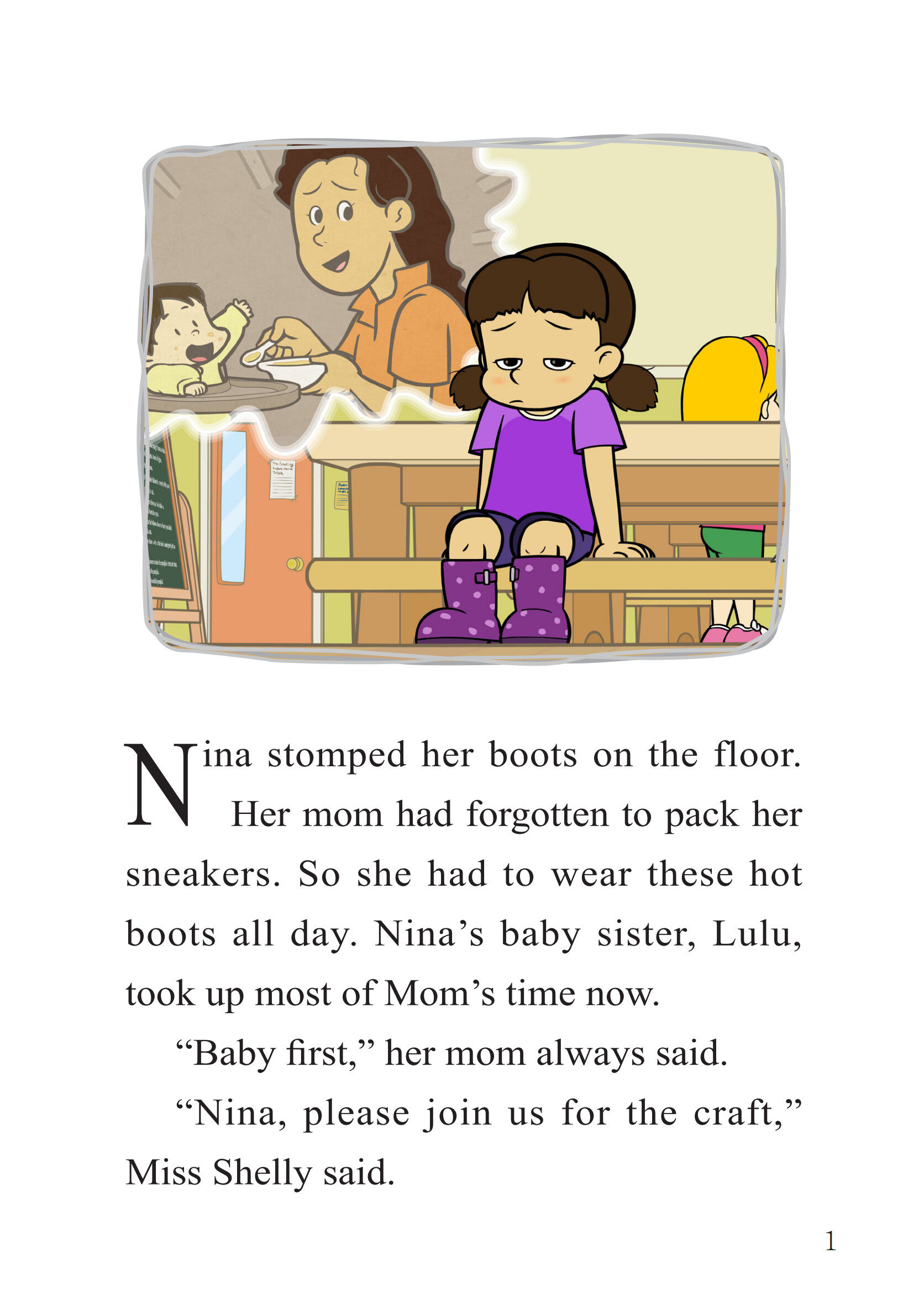 Yarn Pumpkins绘本故事第3页