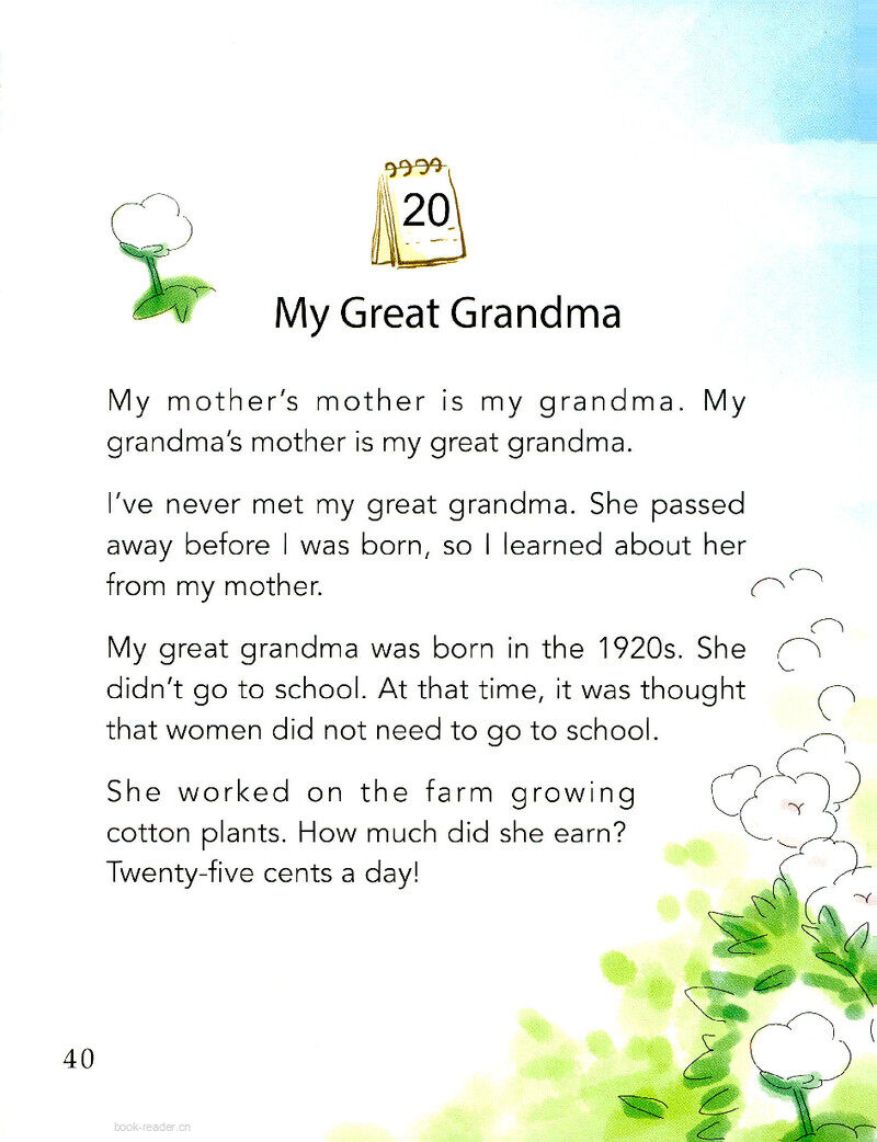 My Great Grandma绘本故事第2页