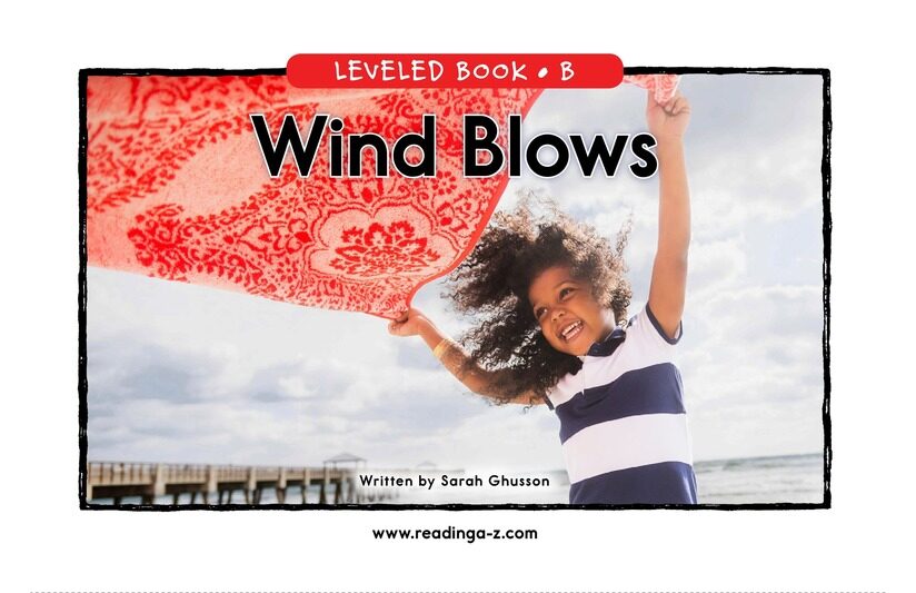 Wind Blows绘本故事第2页