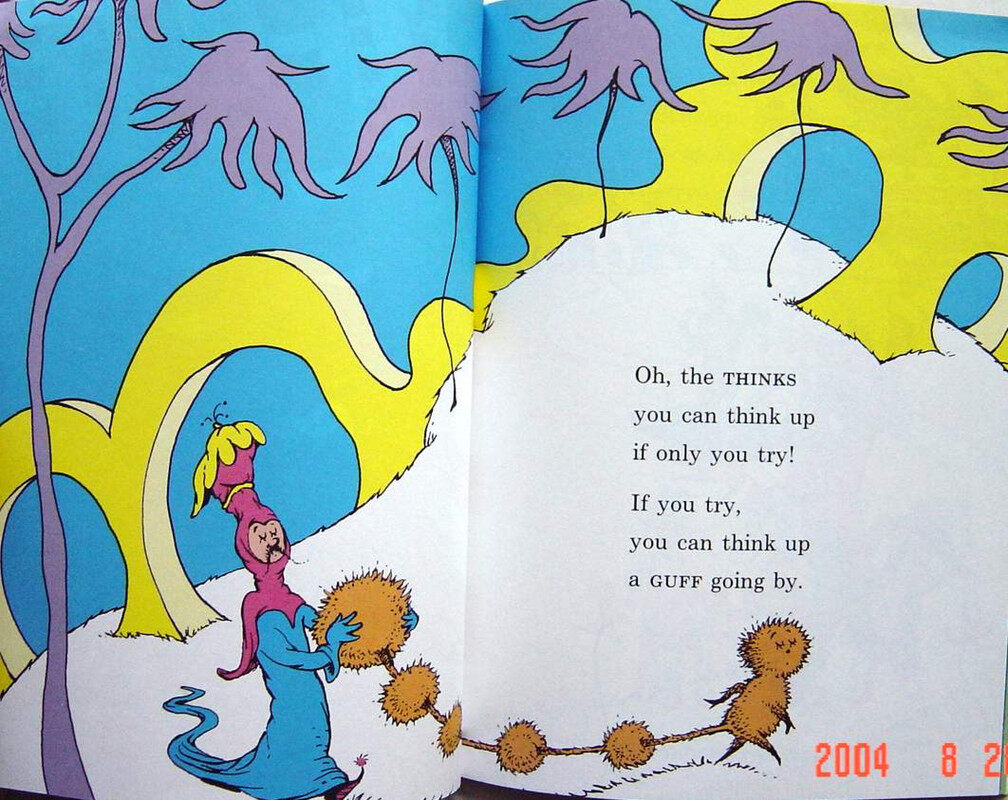 Oh,The Thinks You Can Think!绘本故事第5页