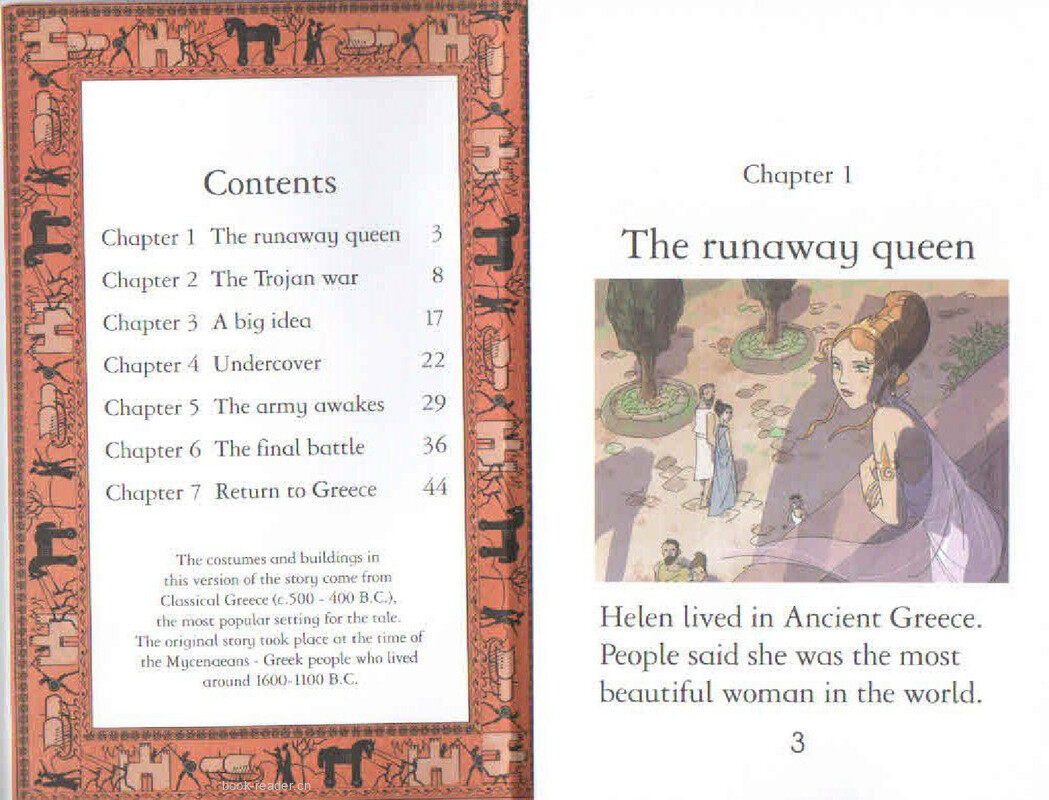 The Wooden Horse绘本故事第3页