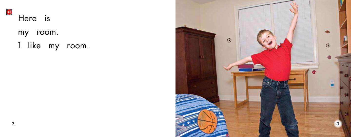 In My Room绘本故事第3页