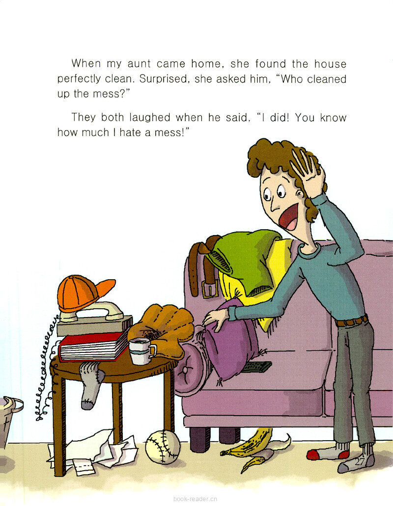 Not Messy Anymore绘本故事第3页