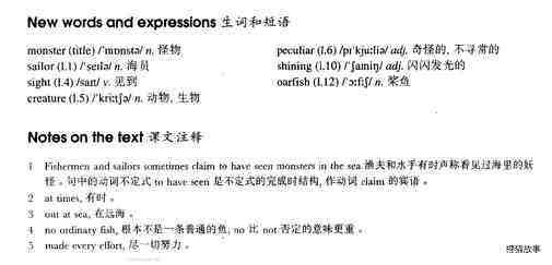 82 Monster or fish?绘本故事第3页
