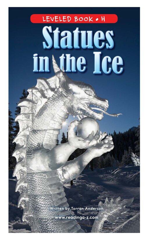 Statues in the Ice绘本故事第2页
