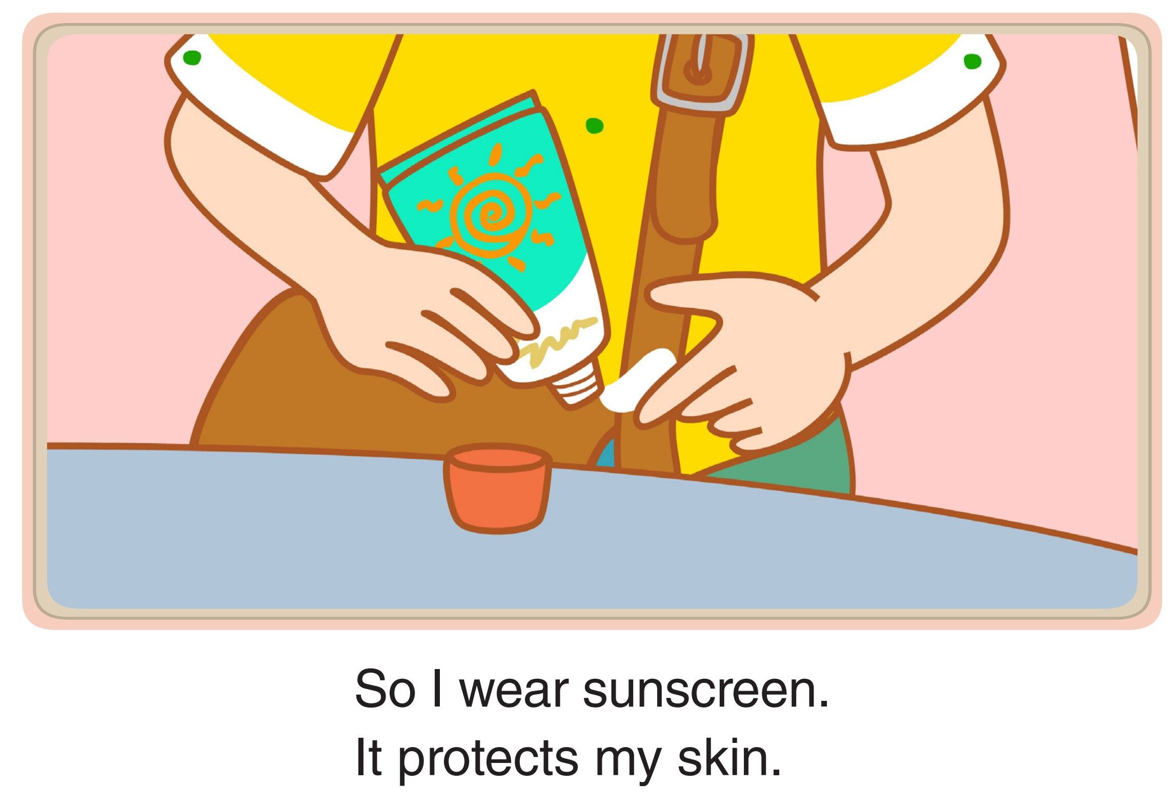 Visiting Dad绘本故事第4页