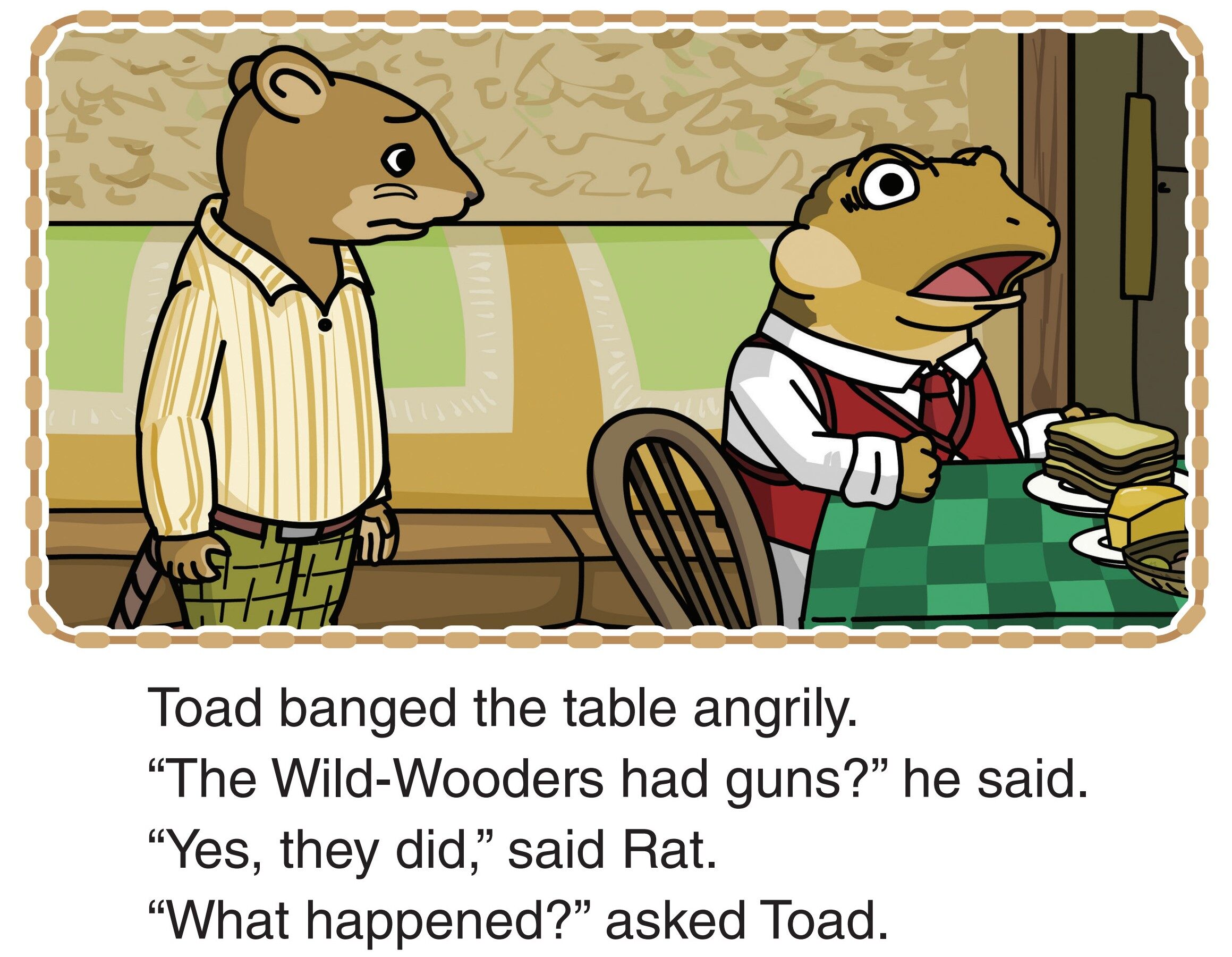 Wild-Wooders in Toad Hall绘本故事第3页