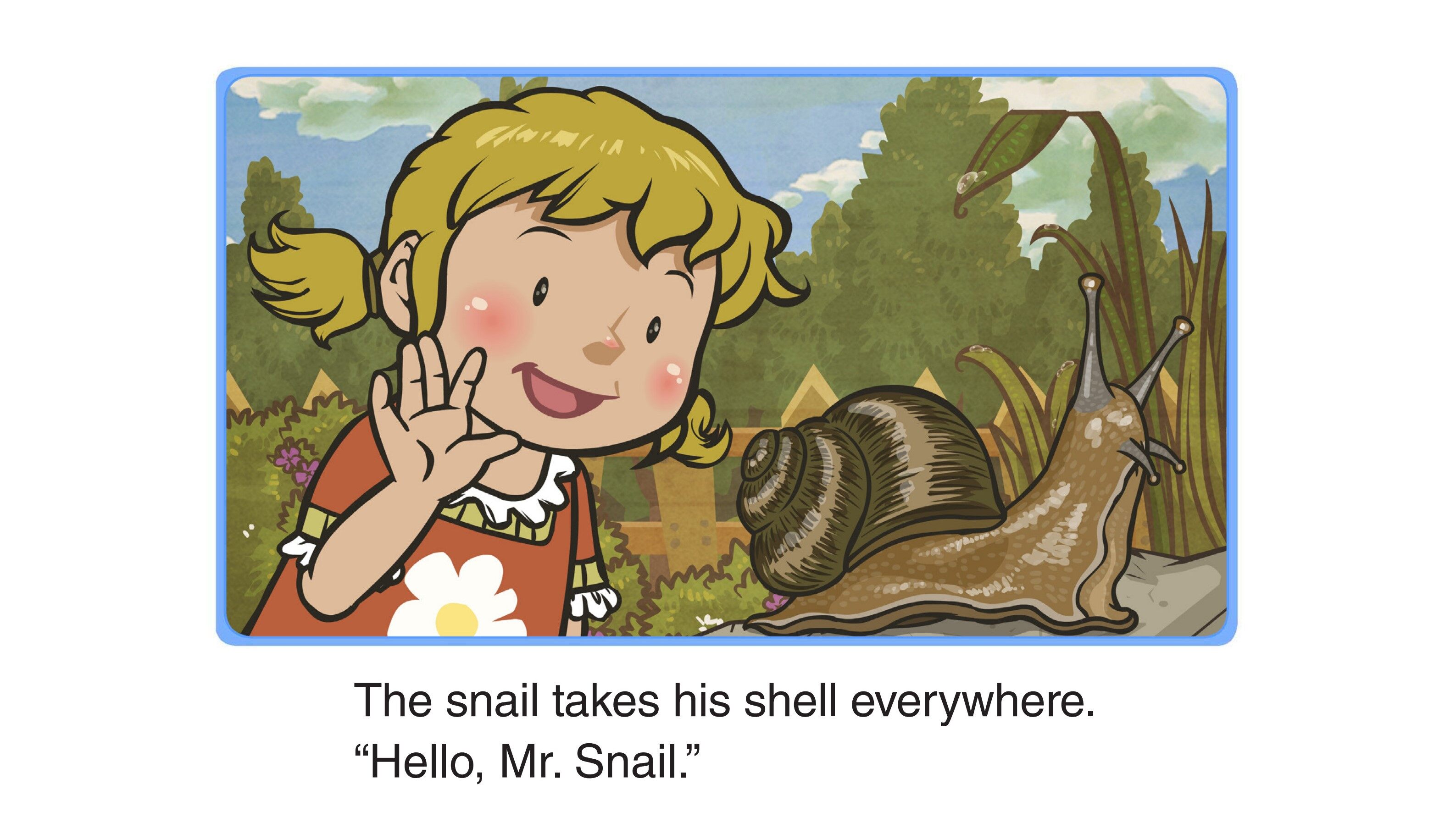 Visitors in My Garden绘本故事第3页