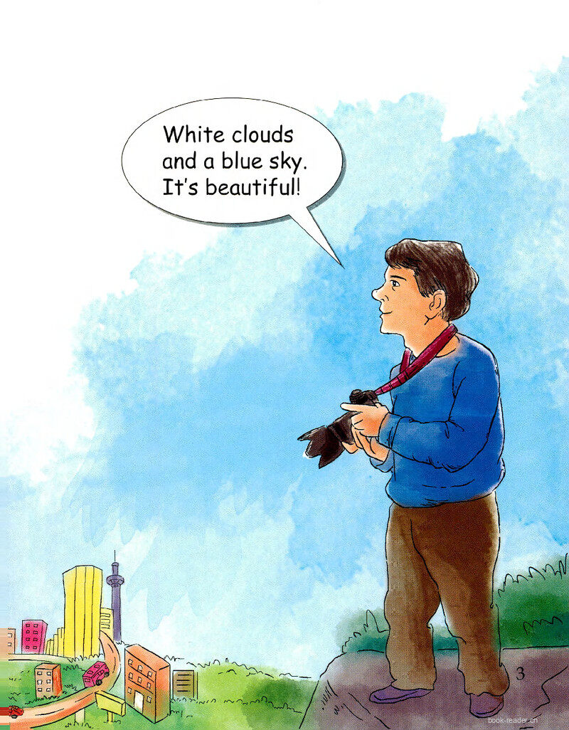 The Sky Is Blue!绘本故事第4页