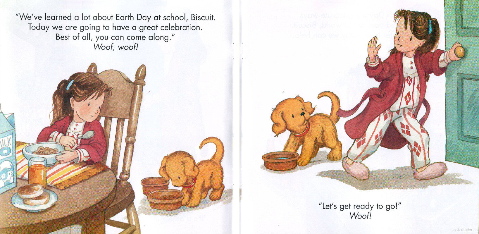 Biscuit's Earth Day Celebration绘本故事第4页