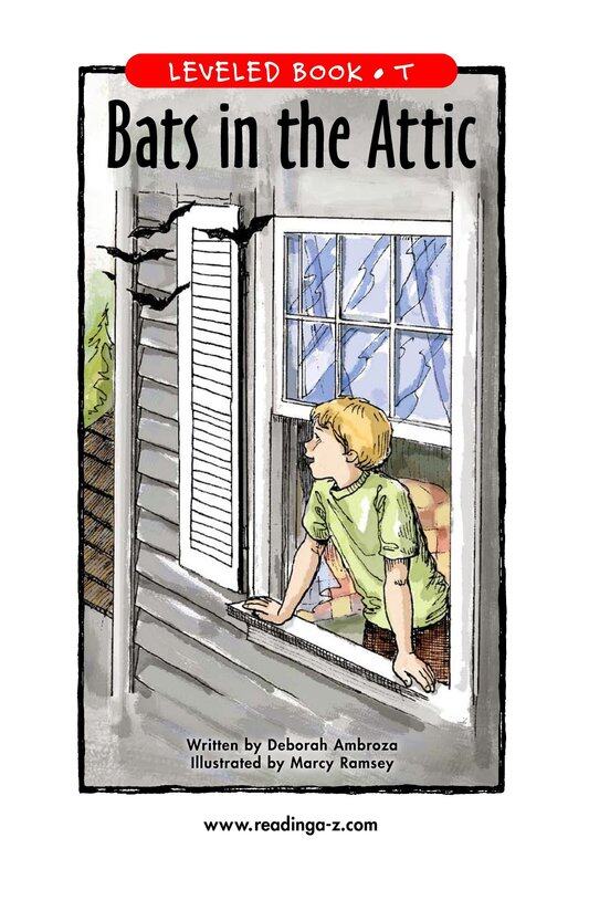 Bats in the Attic绘本故事第2页