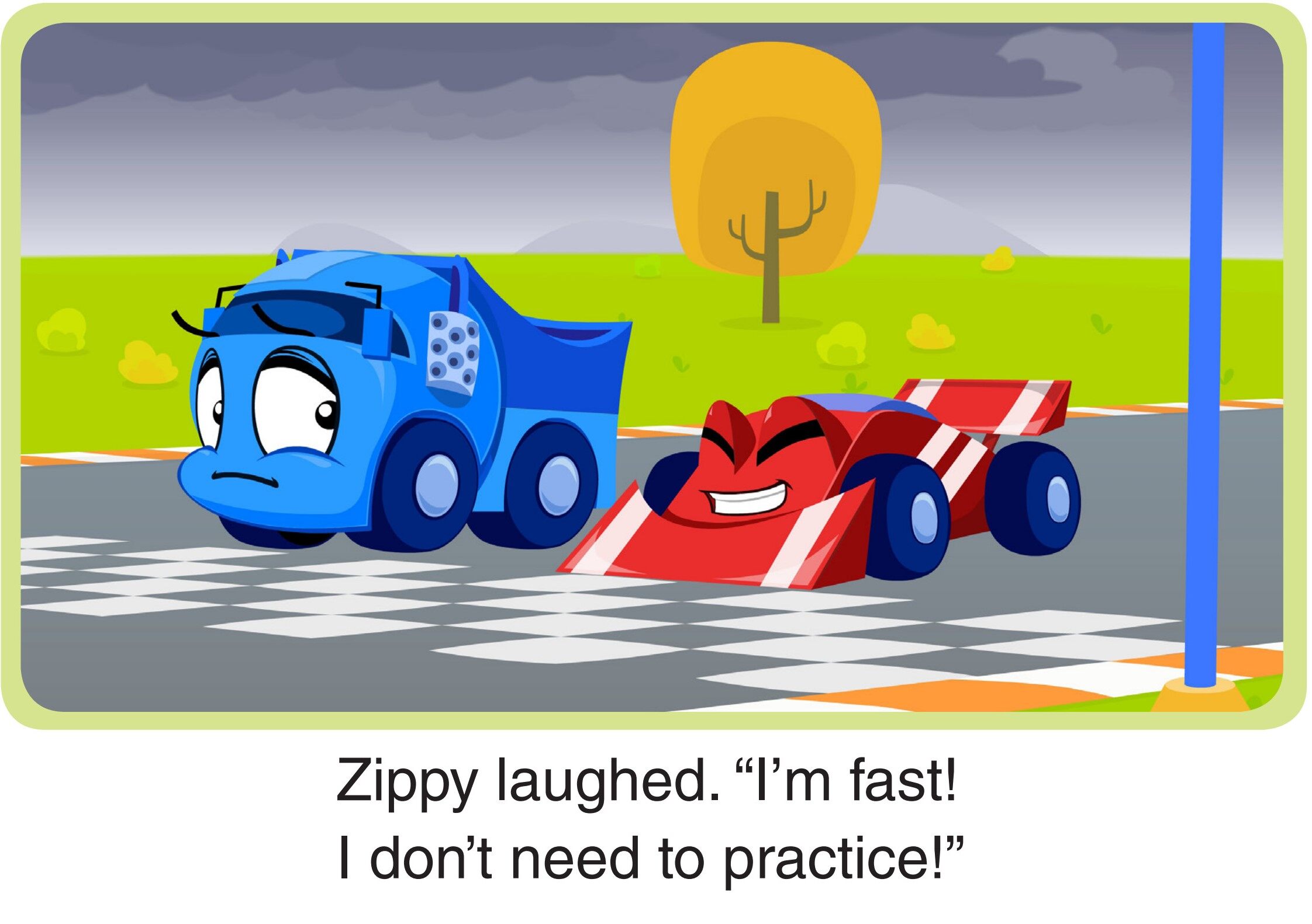 The Racetrack绘本故事第5页