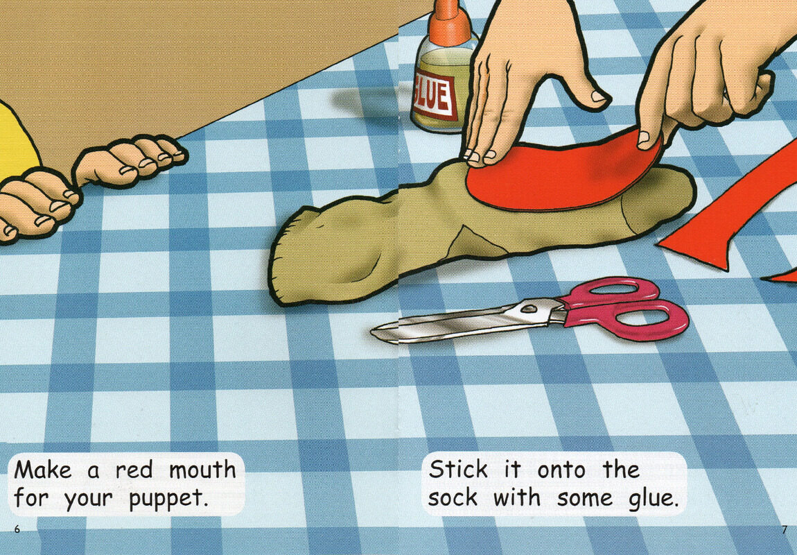 our puppet show绘本故事第5页