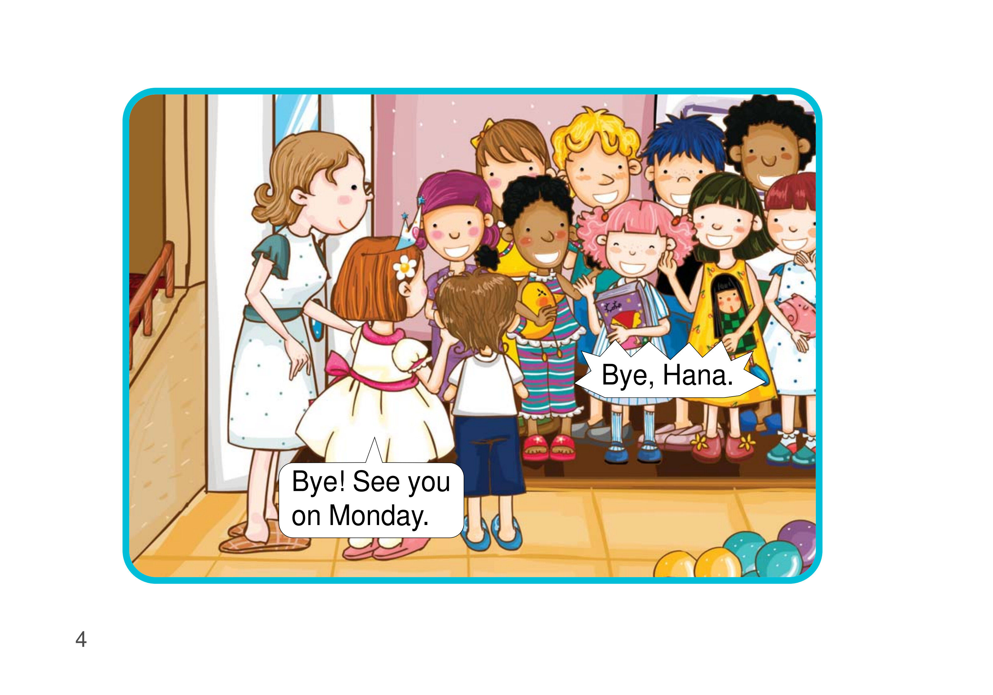 The Birthday Treasure Hunt绘本故事第5页