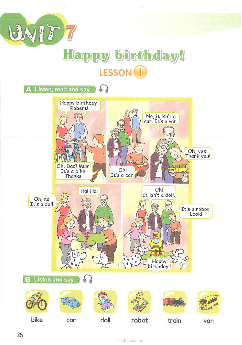 7 Happy birthday绘本故事第2页