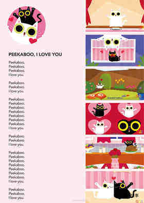 Peekaboo, I Love You绘本故事第2页