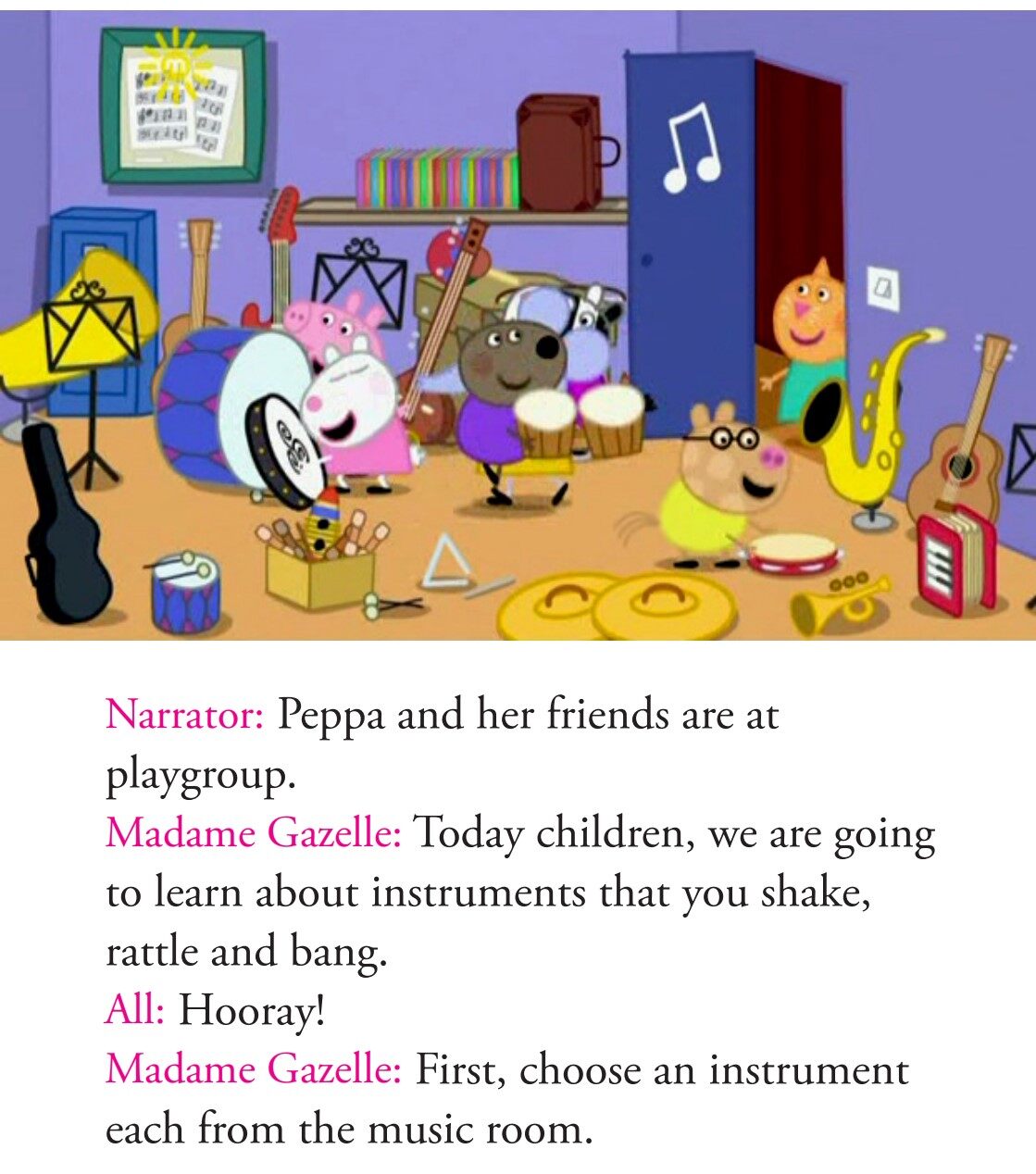 Shake, Rattle and Bang绘本故事第3页