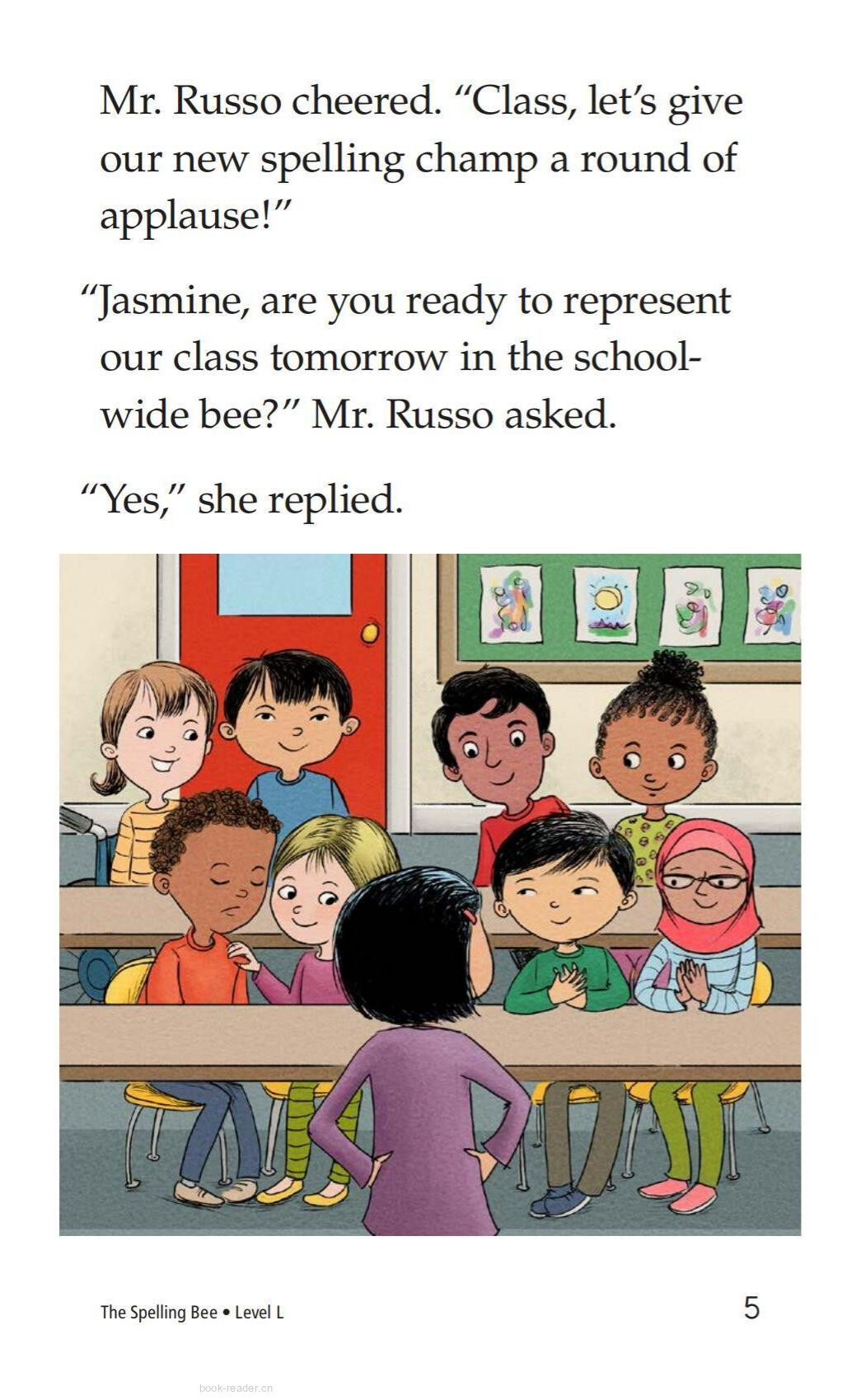 The Spelling Bee绘本故事第5页