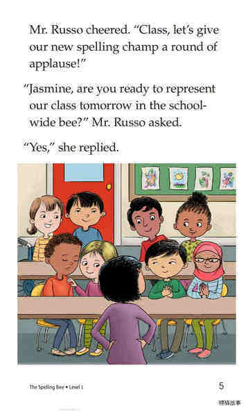The Spelling Bee绘本故事第5页