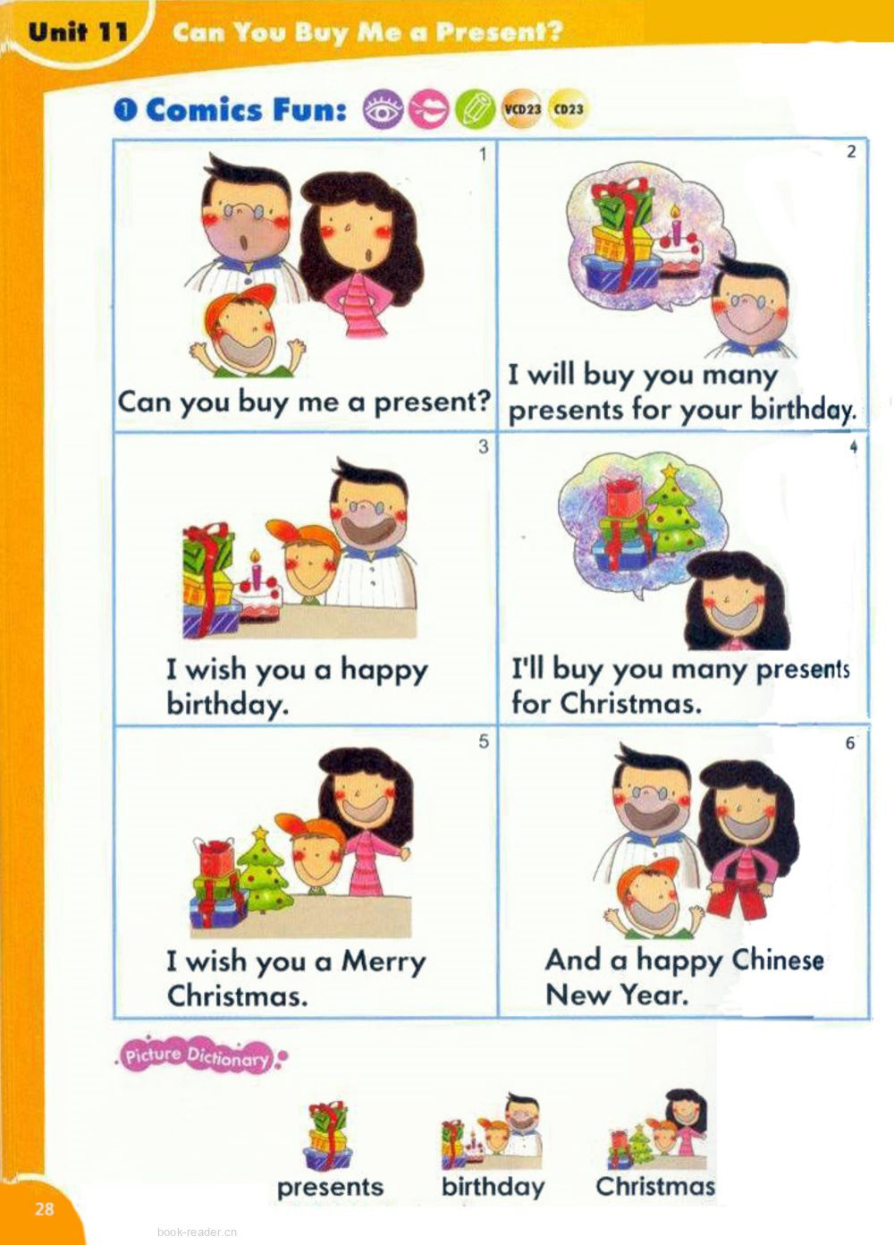 11 Can You Buy Me a Present绘本故事第2页