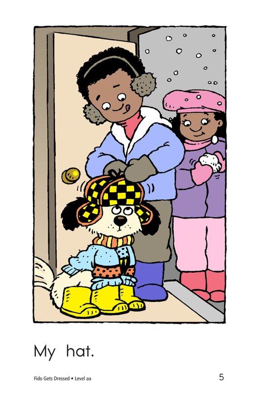 Fido Gets Dressed绘本故事第5页