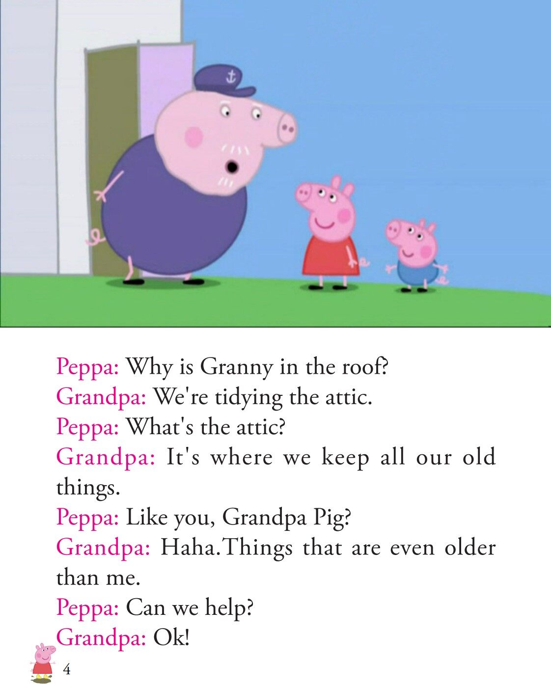 Granny and Grandpas Attic绘本故事第5页