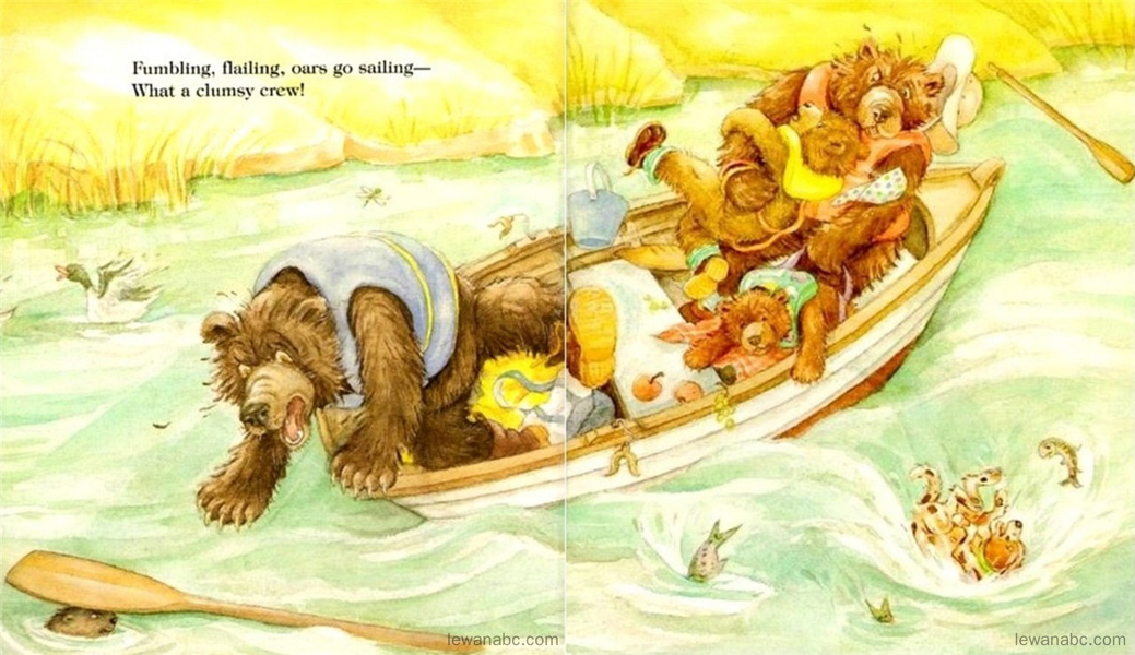 (40周)Row Row Row Your Boat绘本故事第5页