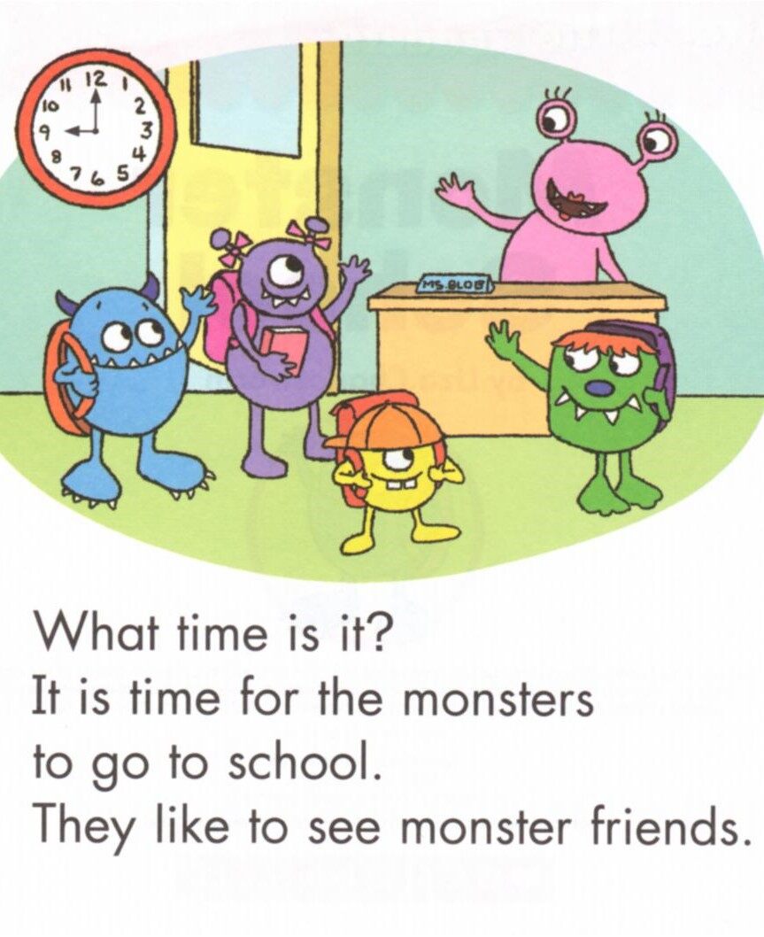 Monster School绘本故事第2页