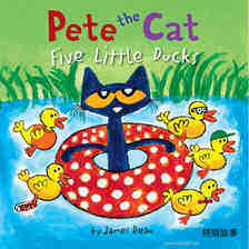 Pete the Cat  Five Little Ducks绘本故事第2页