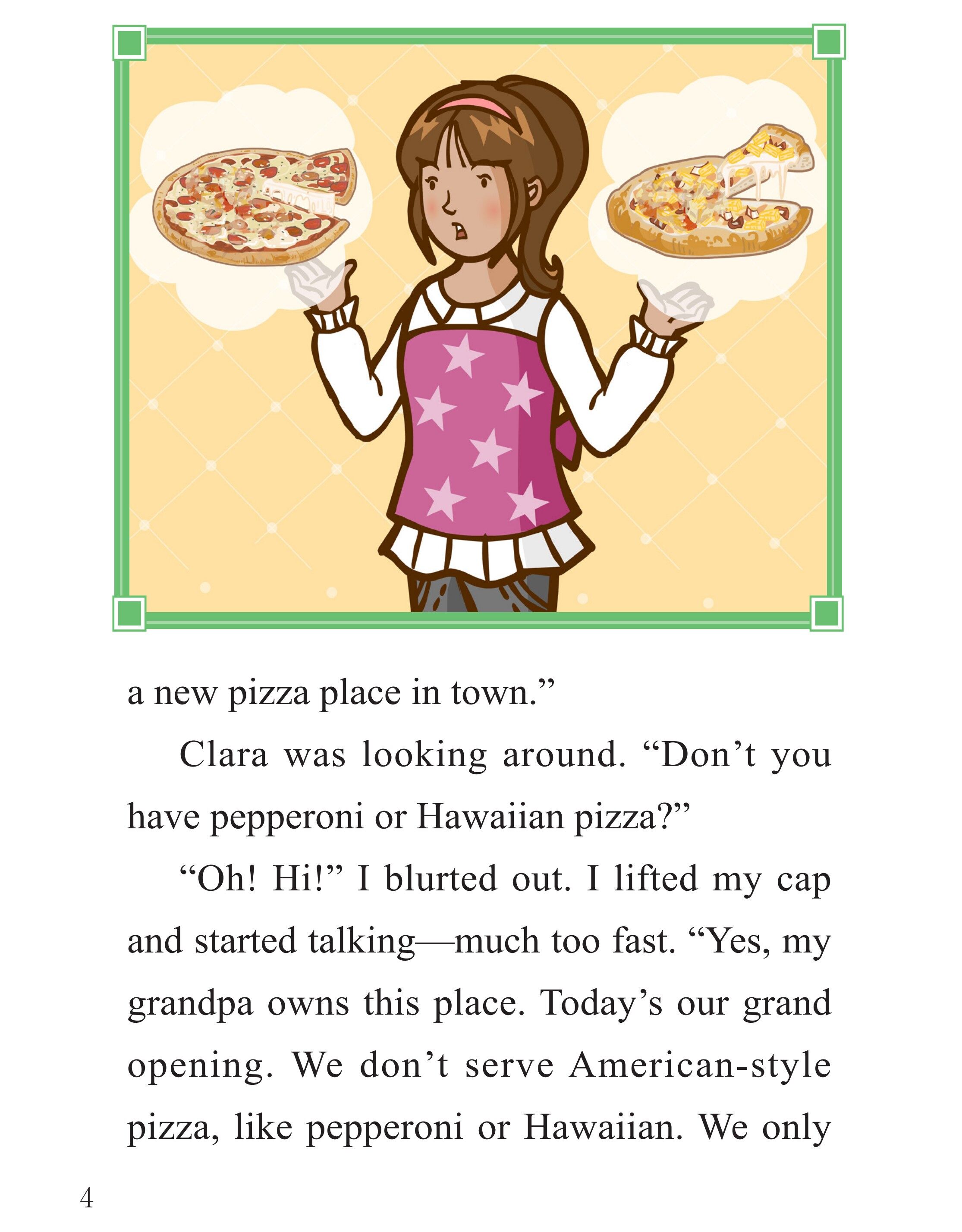 An Italian Pizzeria绘本故事第5页