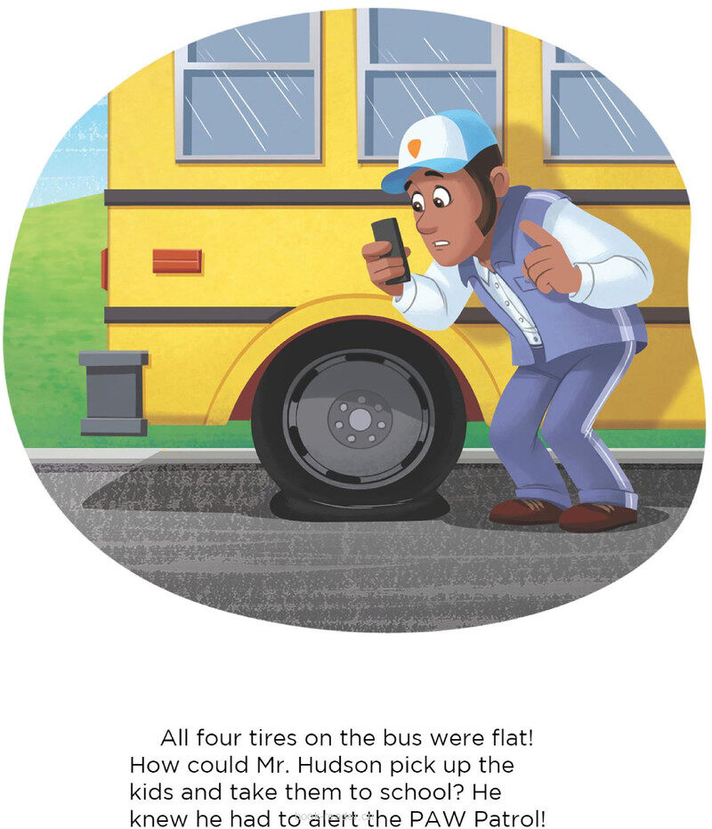 Save the School Bus!绘本故事第5页