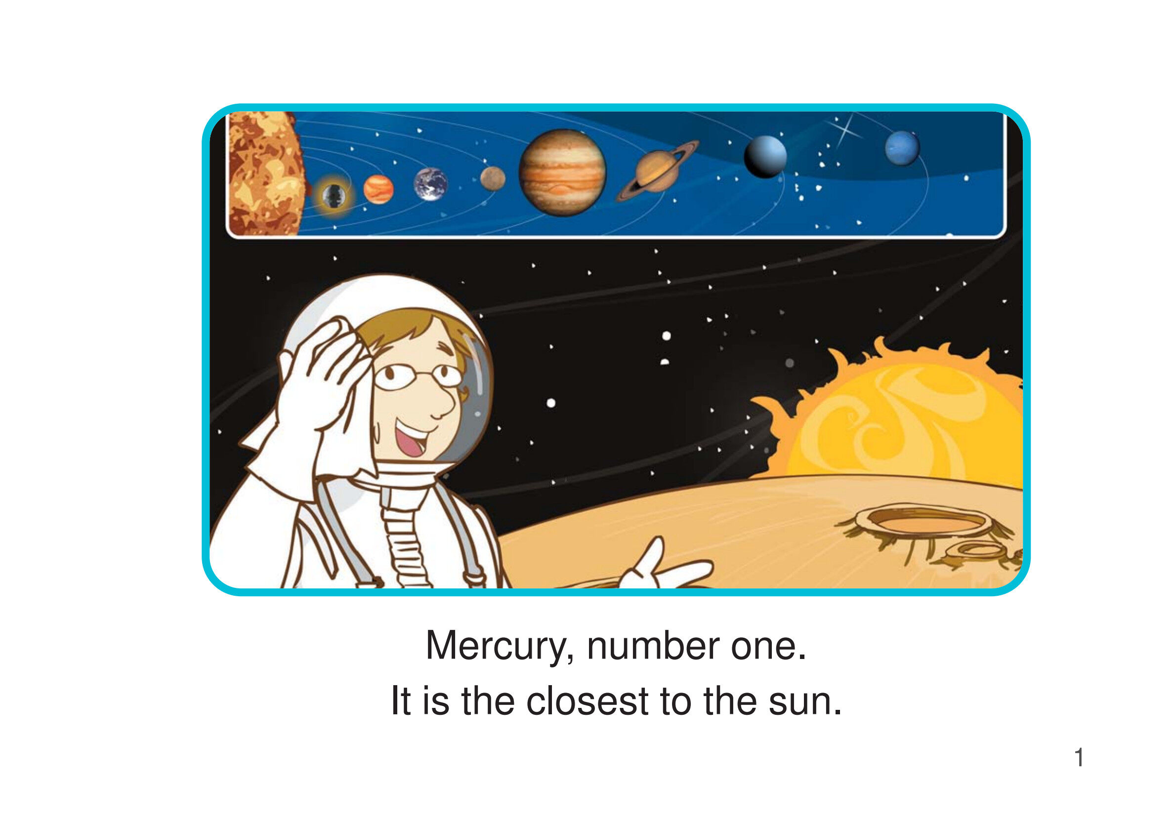 The Solar System绘本故事第2页