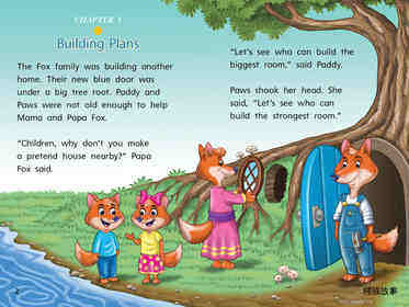 G1 Bey U5W2 The Foxes Build a Home绘本故事第4页